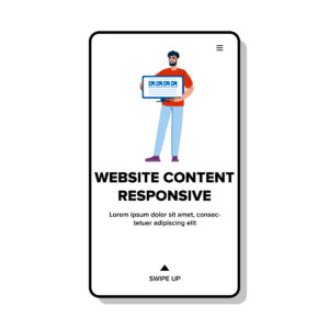 Mobile responsive website